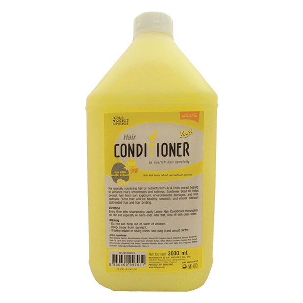 LOLANE HAIR CONDITIONER WITH AHA FRUITS EXTRACT & SUNFLOWER SEED OIL