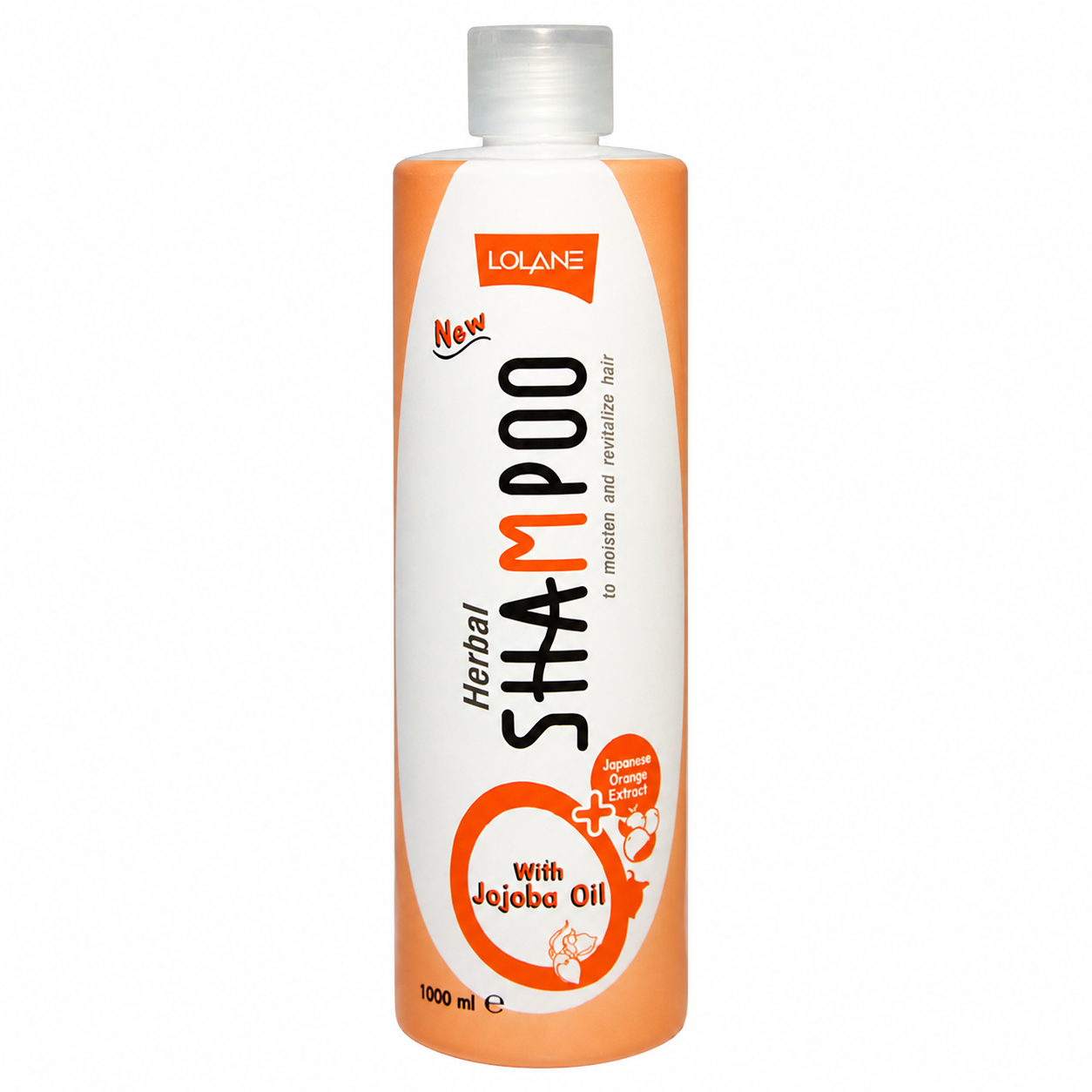 LOLANE HERBAL SHAMPOO WITH JOJOBA + JAPANESE ORANGE EXTRACT