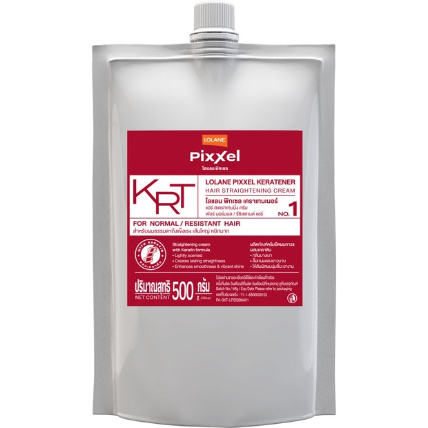 LOLANE PIXXEL KERATINNER HAIR STRAIGHTENING CREAM FOR NORMAL / RESISTANT