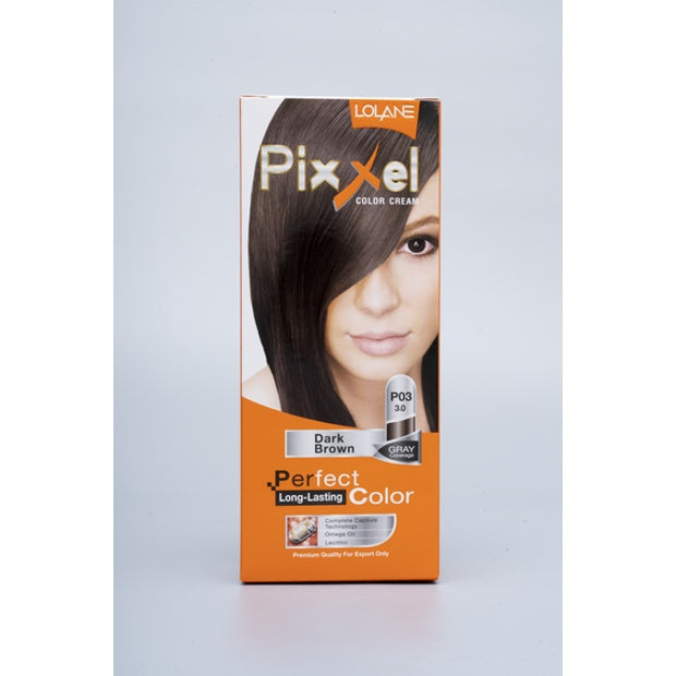LOLANE PIXXEL COLOR CREAM P03 DARK BROWN 3.0