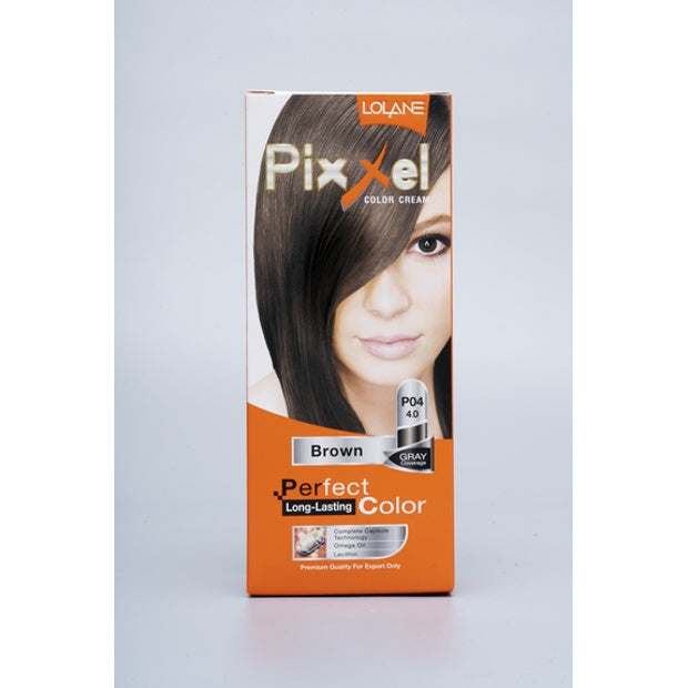 LOLANE PIXXEL COLOR CREAM P04 BROWN 4.0