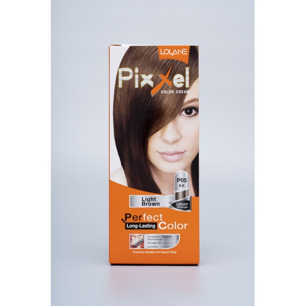 LOLANE PIXXEL COLOR CREAM P05 LIGHT BROWN 5