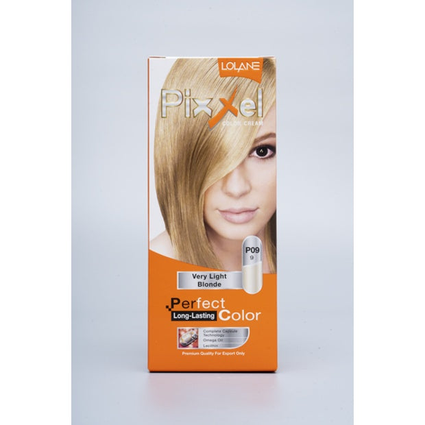 LOLANE PIXXEL COLOR CREAM P09 VERY LIGHT BLONDE 9