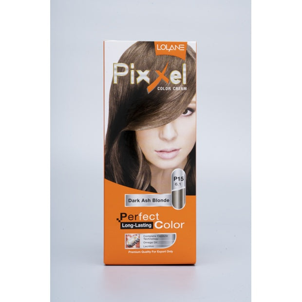 LOLANE PIXXEL COLOR CREAM P15 DARK ASH BLONDE 6.1