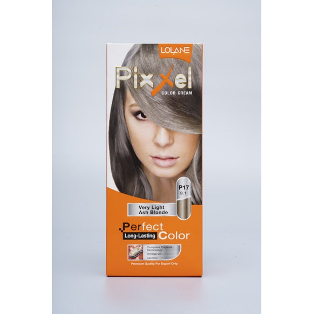 LOLANE PIXXEL COLOR CREAM P17 VERY LIGHT ASH BLONDE 9.1