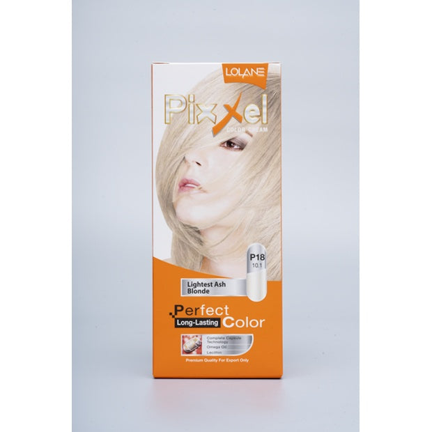 LOLANE PIXXEL COLOR CREAM P18 LIGHTEST ASH BLONDE 10.1