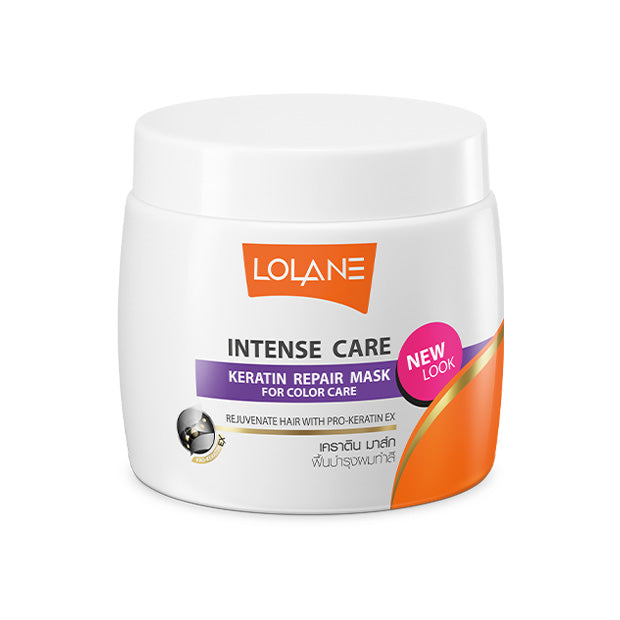 LOLANE INTENSE CARE KERATIN REPAIR MASK FOR COLOR CARE