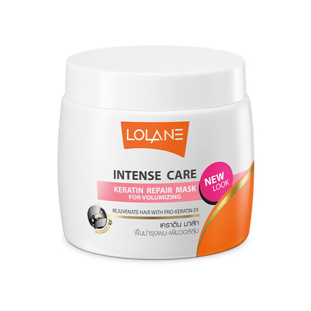 LOLANE INTENSE CARE KERATIN REPAIR MASK FOR VOLUMIZING