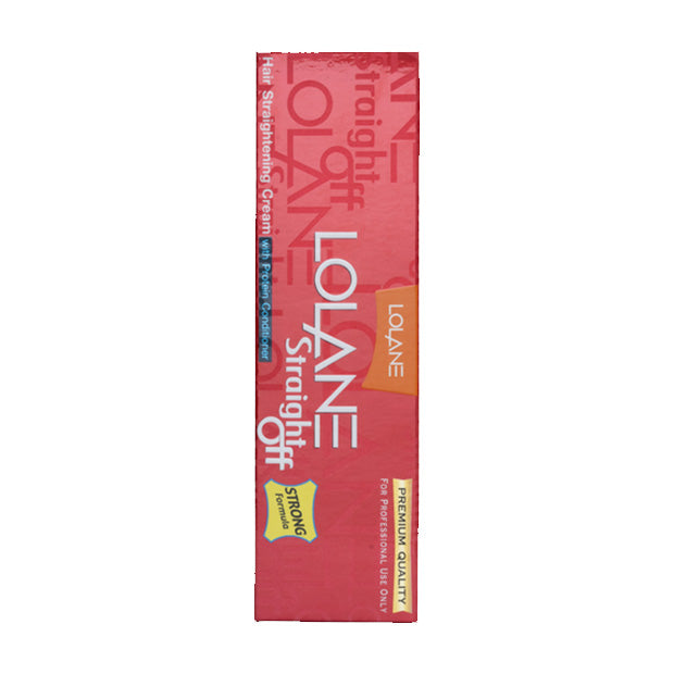 LOLANE STRAIGHT OFF STRONG HAIR STRAIGHTENING CREAM WITH PROTEIN CONDITIONER